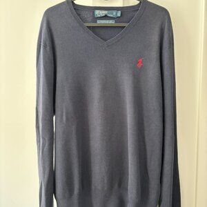 Polo Ralph Lauren Pima Cotton V-Neck Sweater